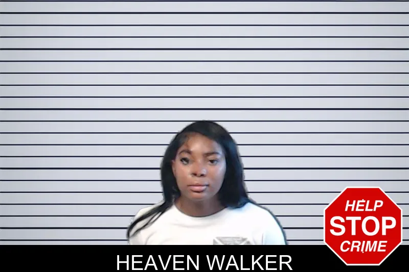 Heaven Walker mugshot