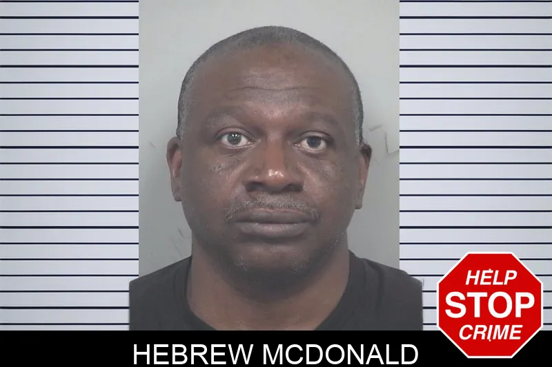 Hebrew McDonald mugshot
