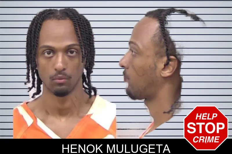 Henok Mulugeta mugshot