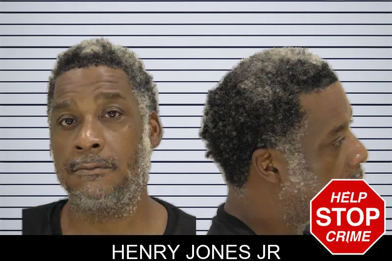 Henry Jones Jr mugshot