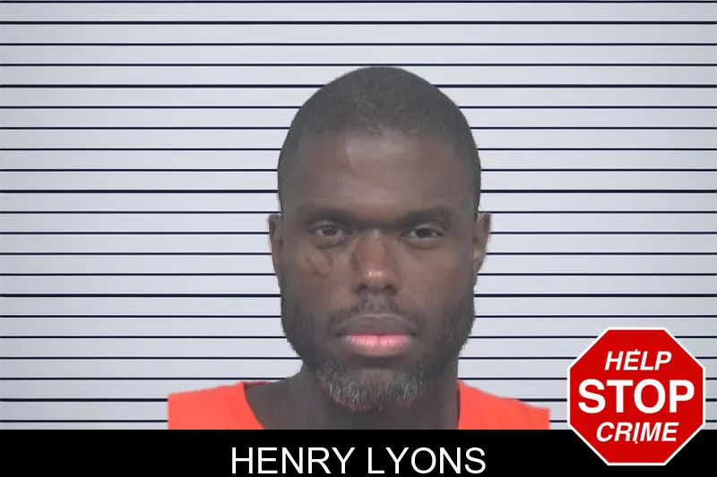 Henry Lyons mugshot