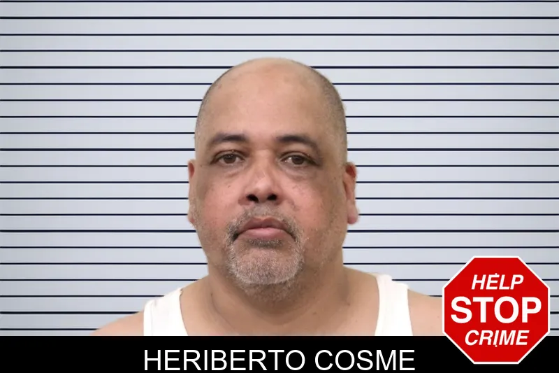 Heriberto Cosme mugshot