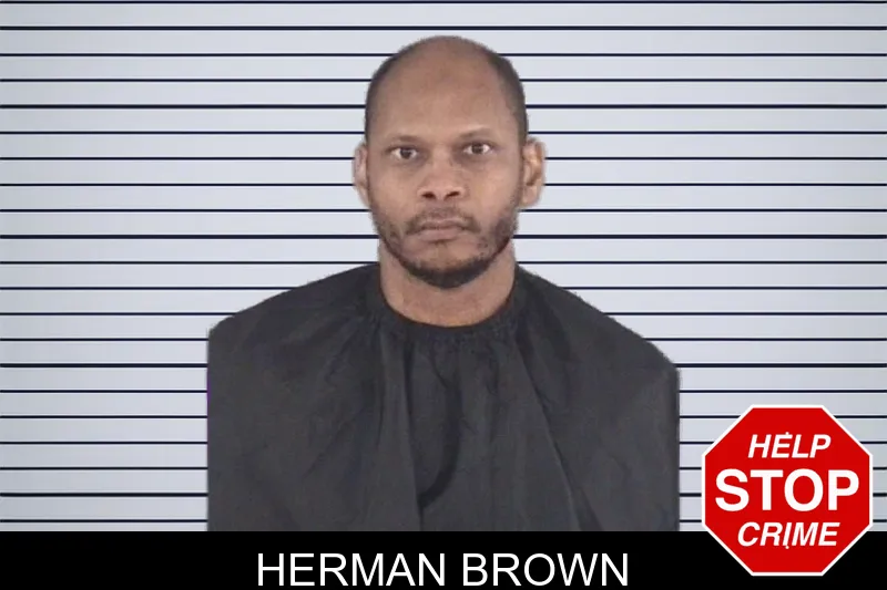 Herman Brown mugshot