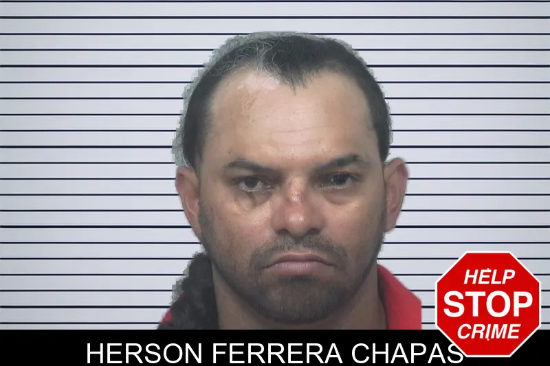 Herson Ferrera Chapas mugshot