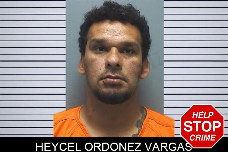 Heycel Ordonez Vargas mugshot
