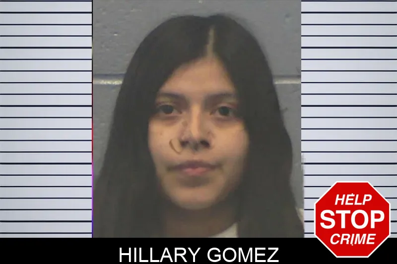 Hillary Gomez mugshot