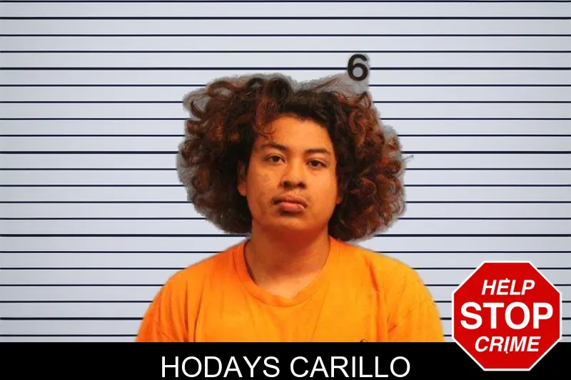 Hodays Carillo mugshot