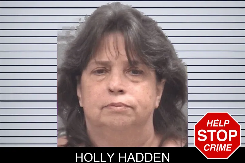 Holly Hadden mugshot