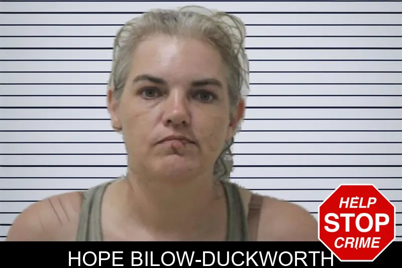 Hope Bilow-Duckworth mugshot