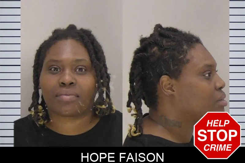 Hope Faison mugshot