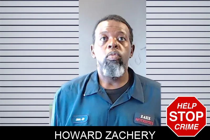 Howard Zachery mugshot