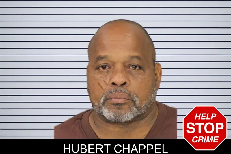 Hubert Chappel mugshot