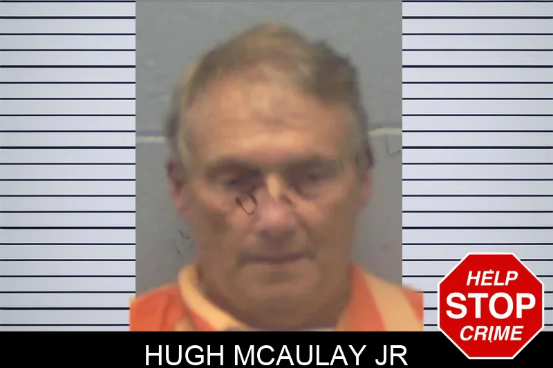 Hugh McAulay Jr mugshot