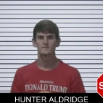 Hunter Aldridge mugshot