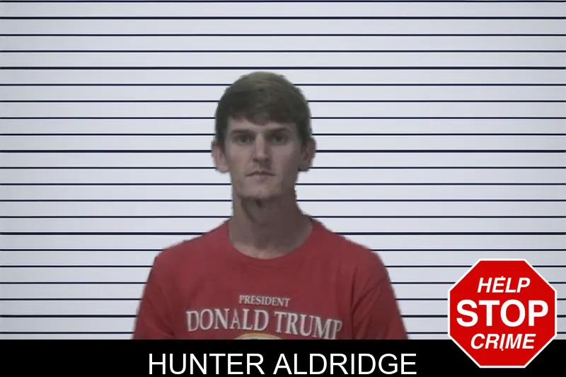 Hunter Aldridge mugshot