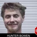 Hunter Bowen mugshot