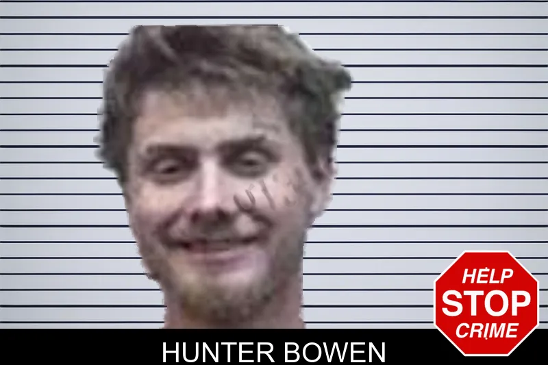 Hunter Bowen mugshot
