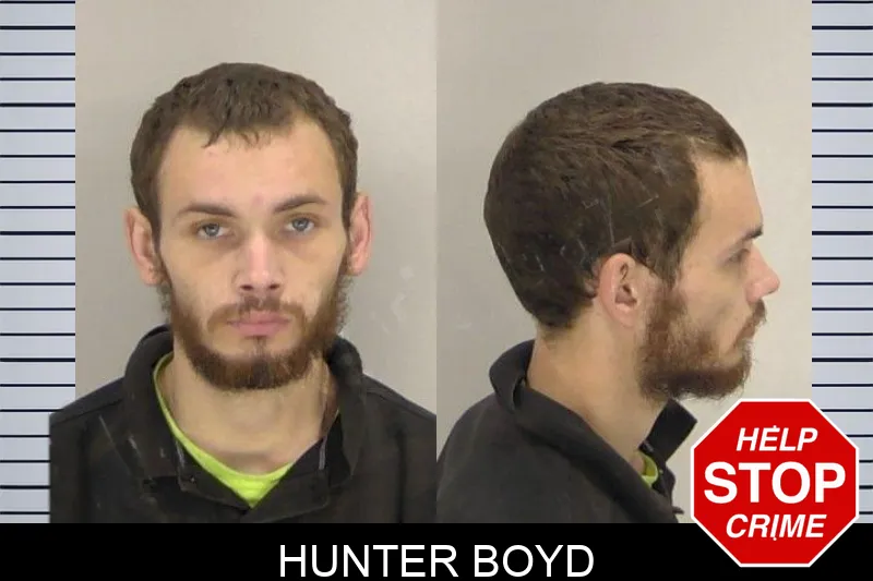 Hunter Boyd mugshot
