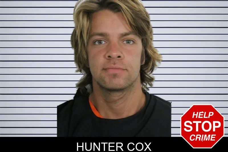 Hunter Cox mugshot