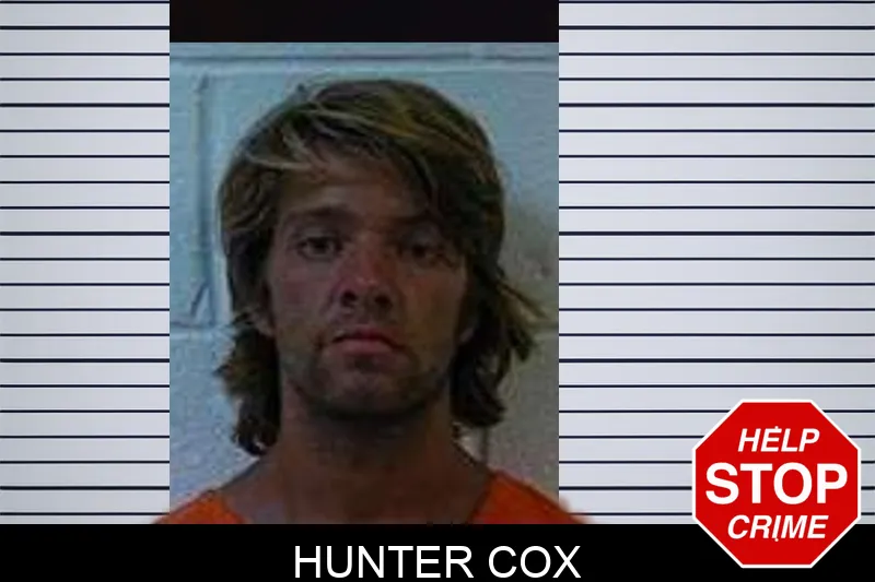 Hunter Cox mugshot