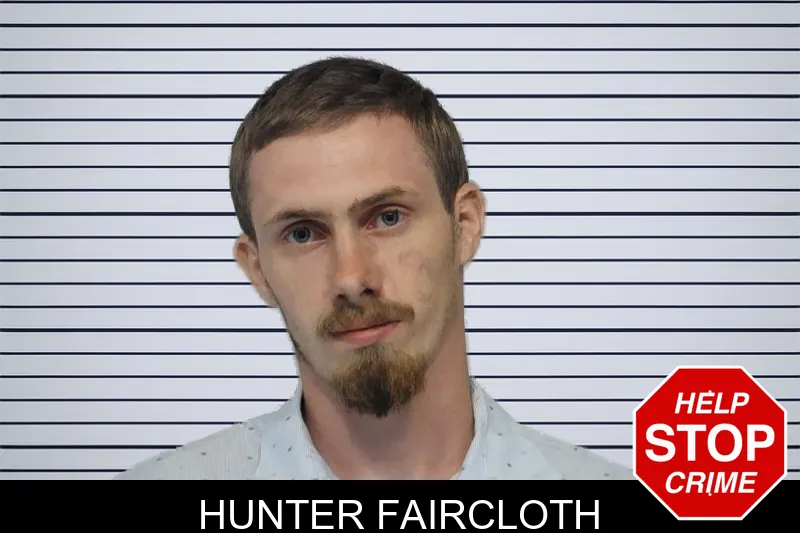 Hunter Faircloth mugshot