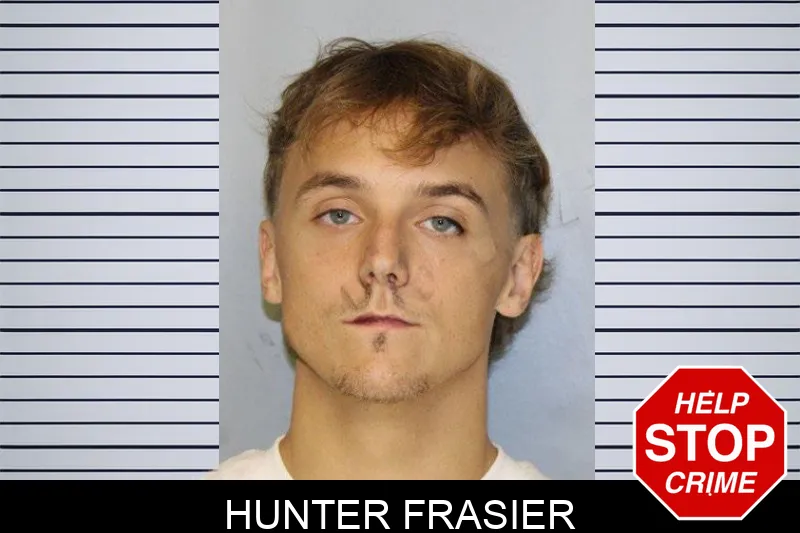 Hunter Frasier mugshot