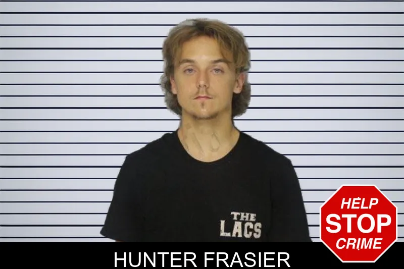 Hunter Frasier mugshot