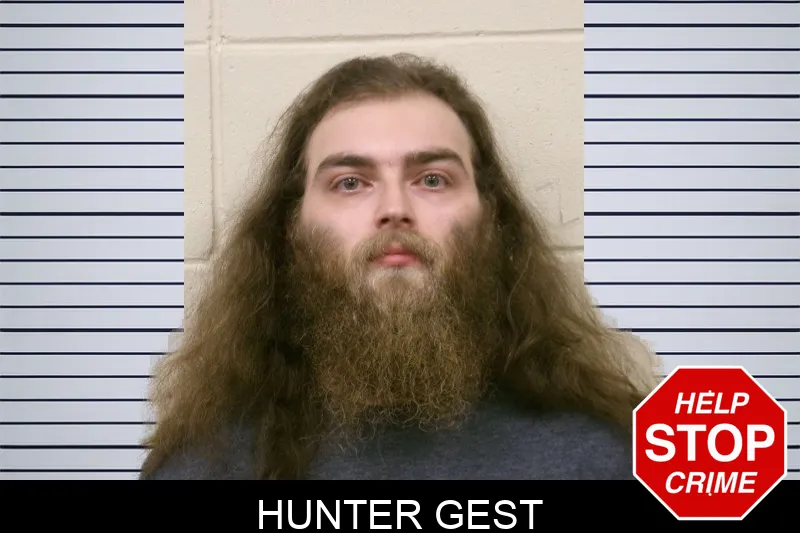 Hunter Gest mugshot