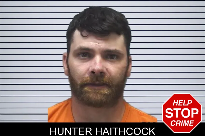 Hunter Haithcock mugshot
