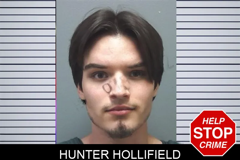Hunter Hollifield mugshot