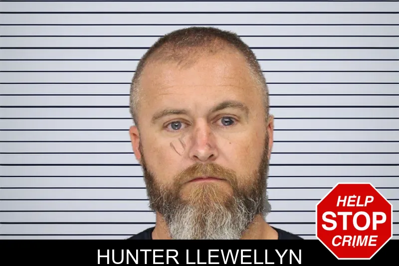 Hunter Llewellyn mugshot