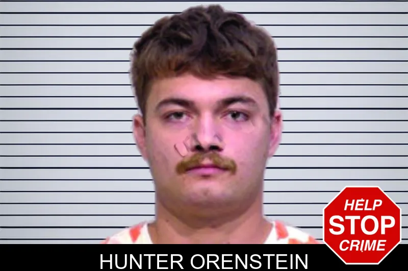 Hunter Orenstein mugshot