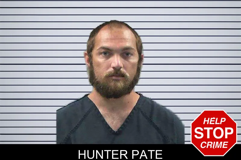 Hunter Pate mugshot