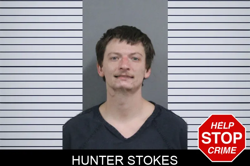 Hunter Stokes mugshot