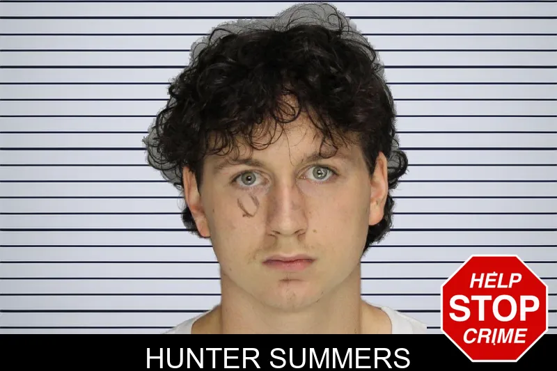 Hunter Summers mugshot