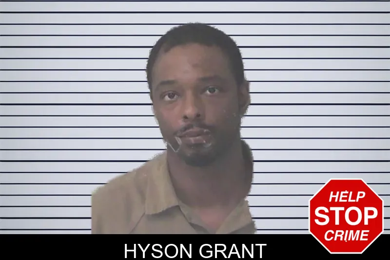 Hyson Grant mugshot