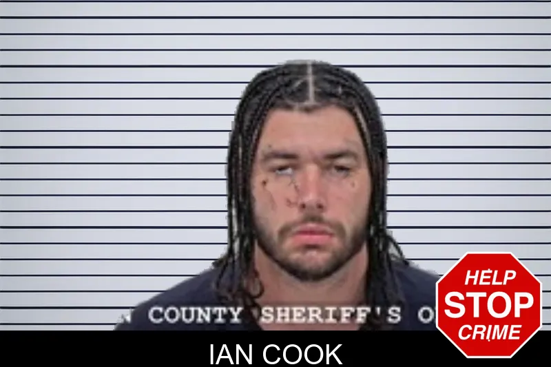 Ian Cook mugshot