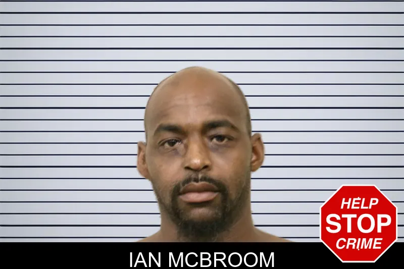 Ian McBroom mugshot