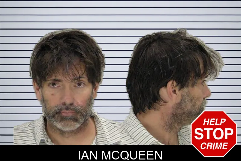 Ian McQueen mugshot