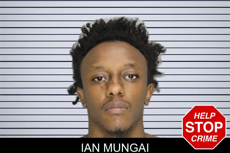 Ian Mungai mugshot