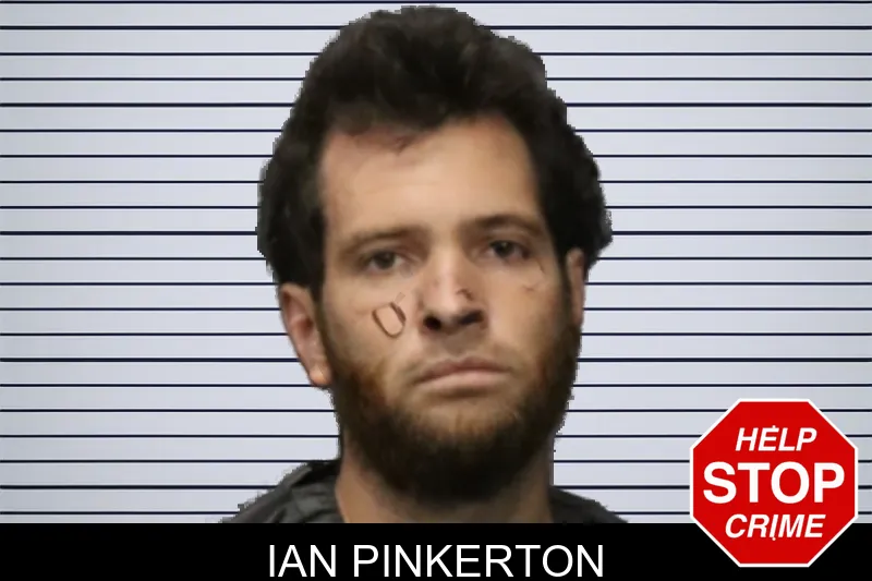 Ian Pinkerton mugshot