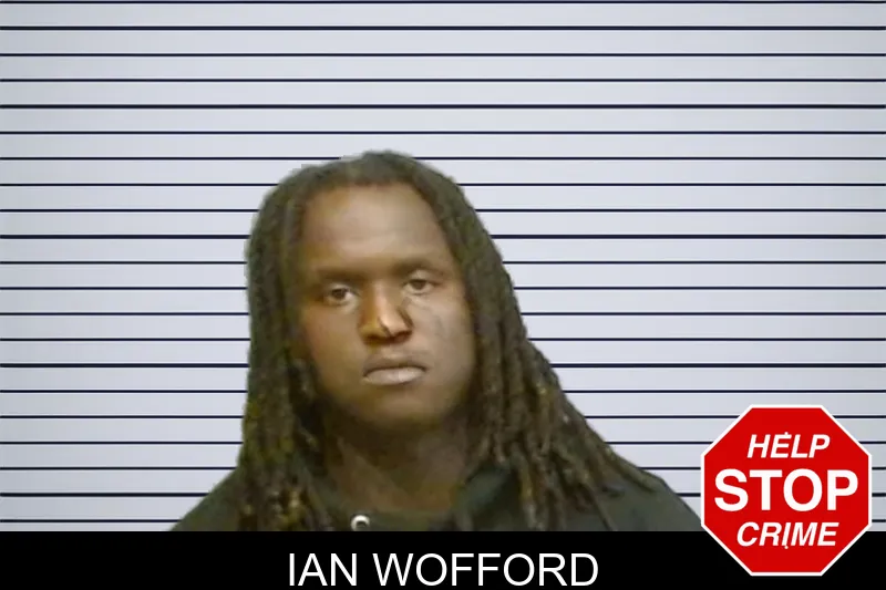 Ian Wofford mugshot