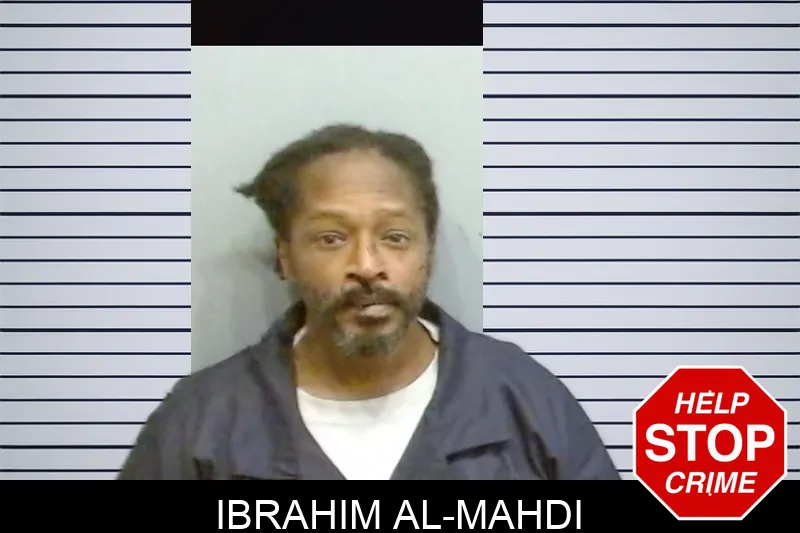 Ibrahim Al-Mahdi mugshot