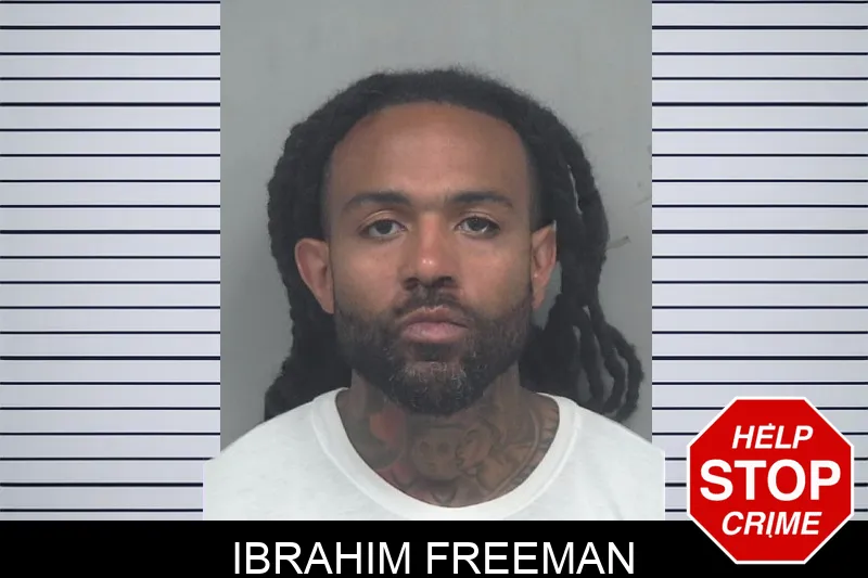 Ibrahim Freeman mugshot