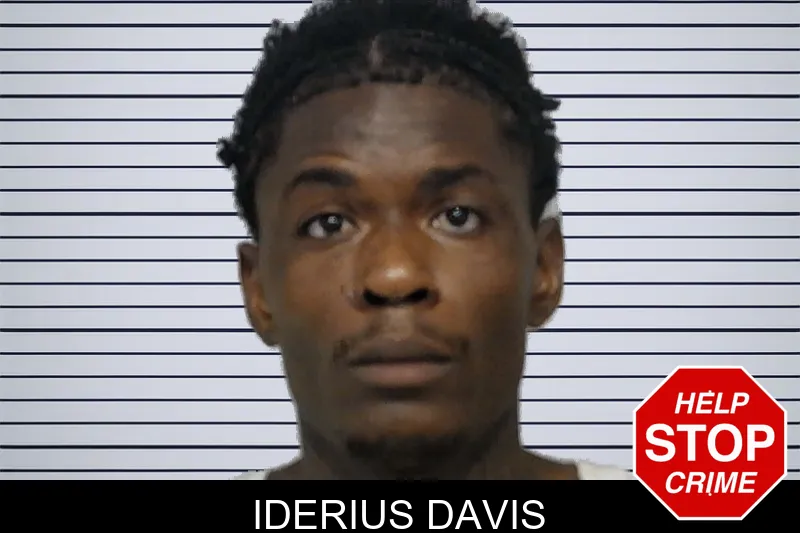 Iderius Davis mugshot