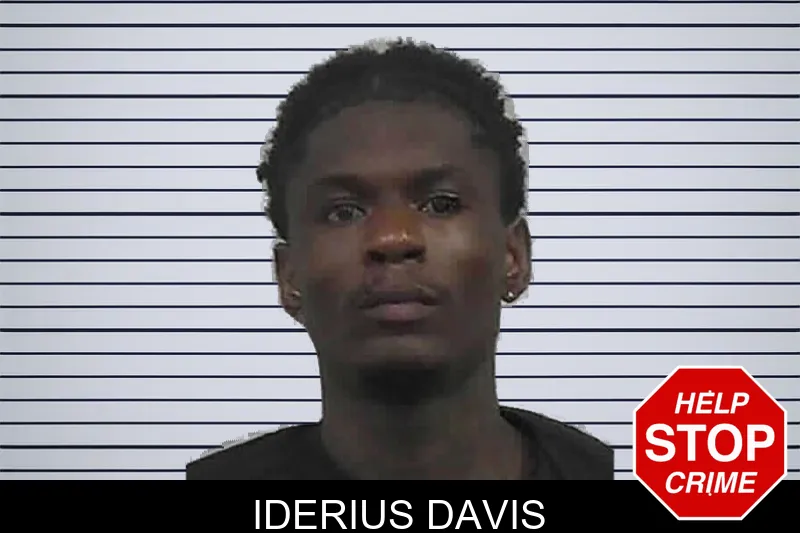 Iderius Davis mugshot