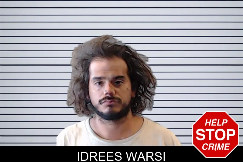 Idrees Warsi mugshot