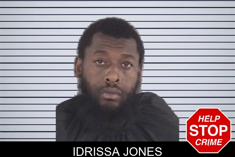 Idrissa Jones mugshot