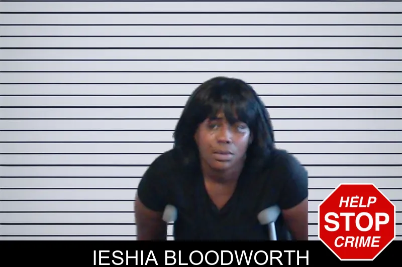Ieshia Bloodworth mugshot