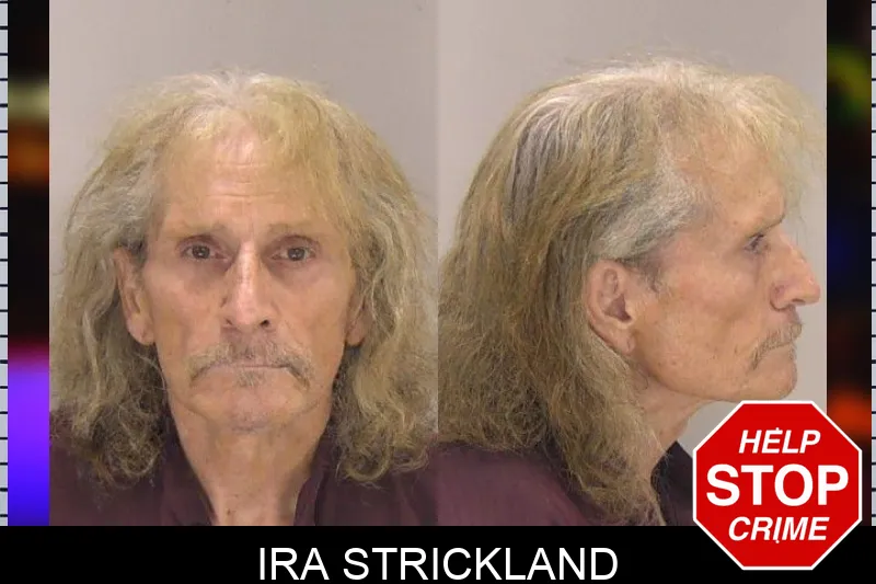 Ira Strickland mugshot